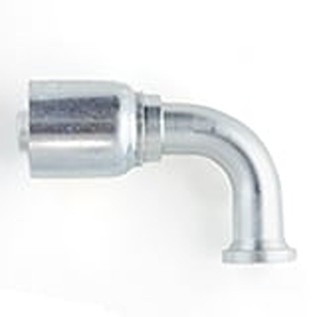 Parker Crimped Hose Fitting Hose to 2 in Flange, 14N77-24-20