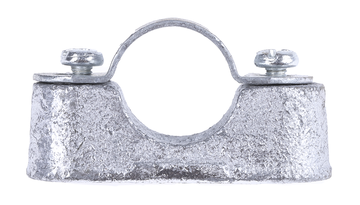 RS PRO Natural Galvanised Steel Clamp Jumper, 20mm Max. Bundle