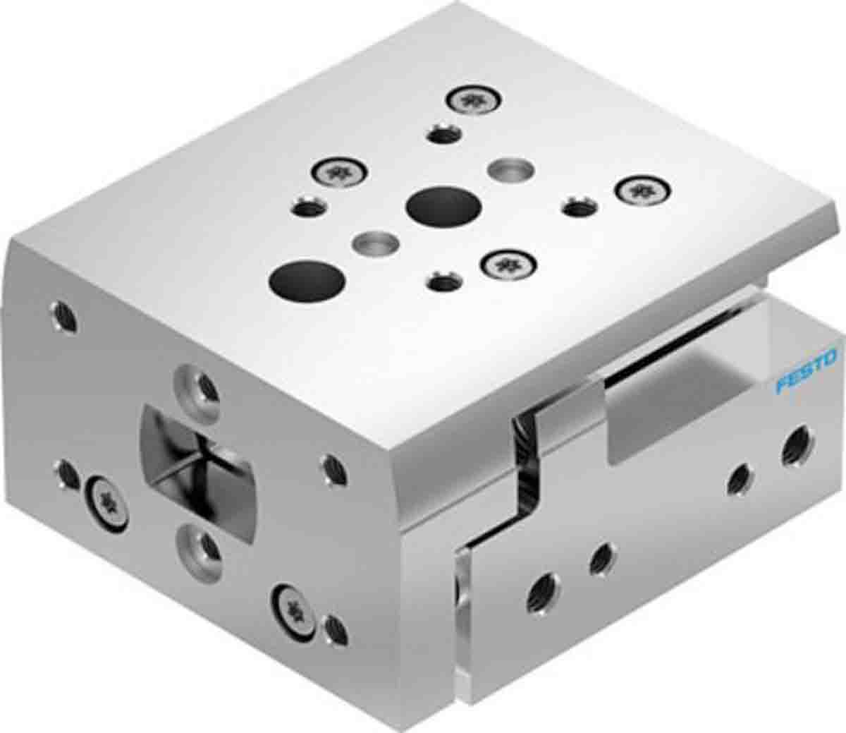 Festo Pneumatic Guided Cylinder - 8078846, 12mm Bore, 10mm Stroke, DGST Series, Double Acting