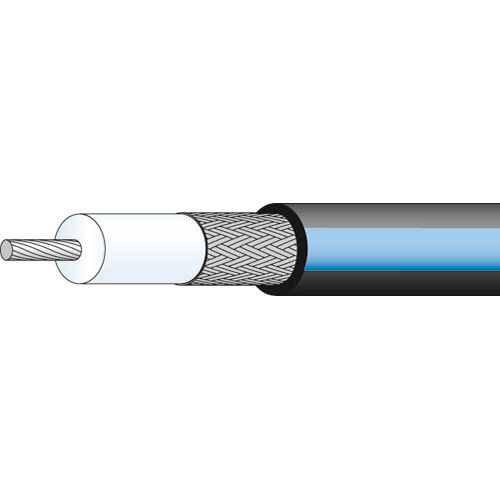 Huber+Suhner, 100 m, RG316 Coaxial, Unterminated 50 Ω