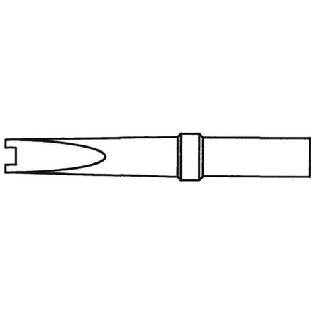 Weller ET SMD 3.8 x 1.5 mm SMD Soldering Iron Tip for use with WEP70, LR20, LR21 (old generation)