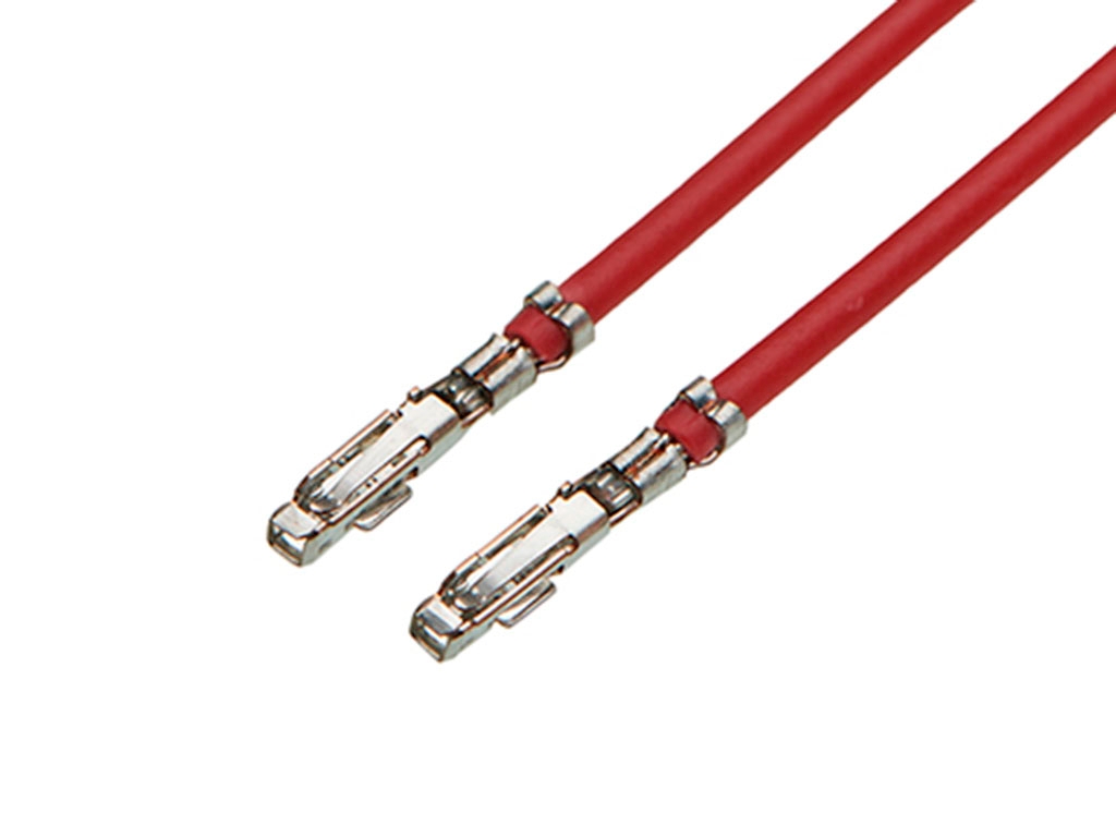 Molex Female iGrid to Female iGrid Crimped Wire, 75mm, 22AWG, Red
