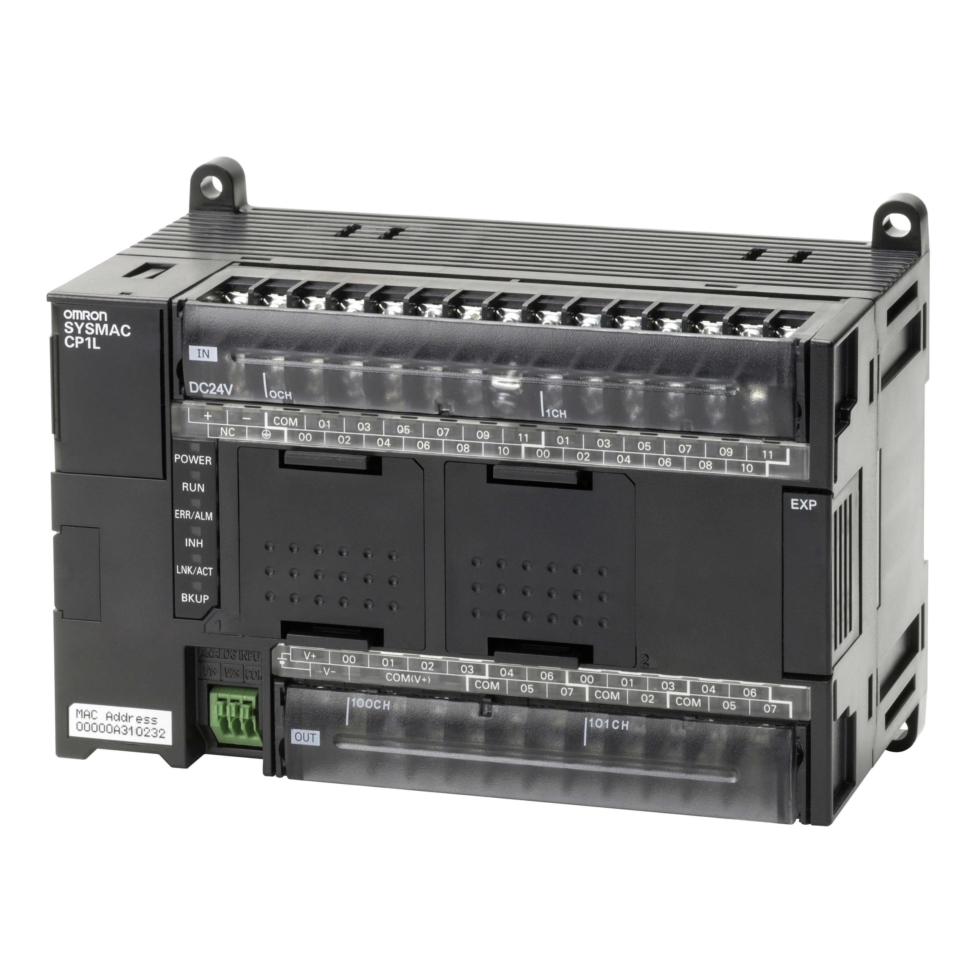 Omron CP1L Series PLC CPU for Use with CP1E Series, Transistor Output, 24-Input, Pulse Input