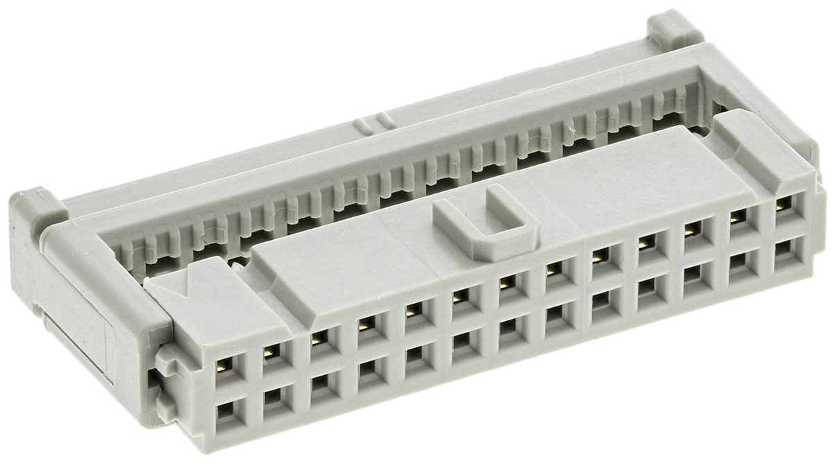 Harting 26-Way IDC Connector Socket for Cable Mount, 2-Row