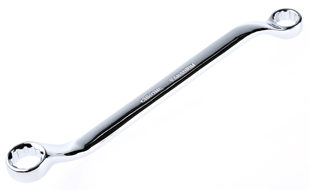 RS PRO Offset Ring Spanner, 12mm, Metric, Double Ended