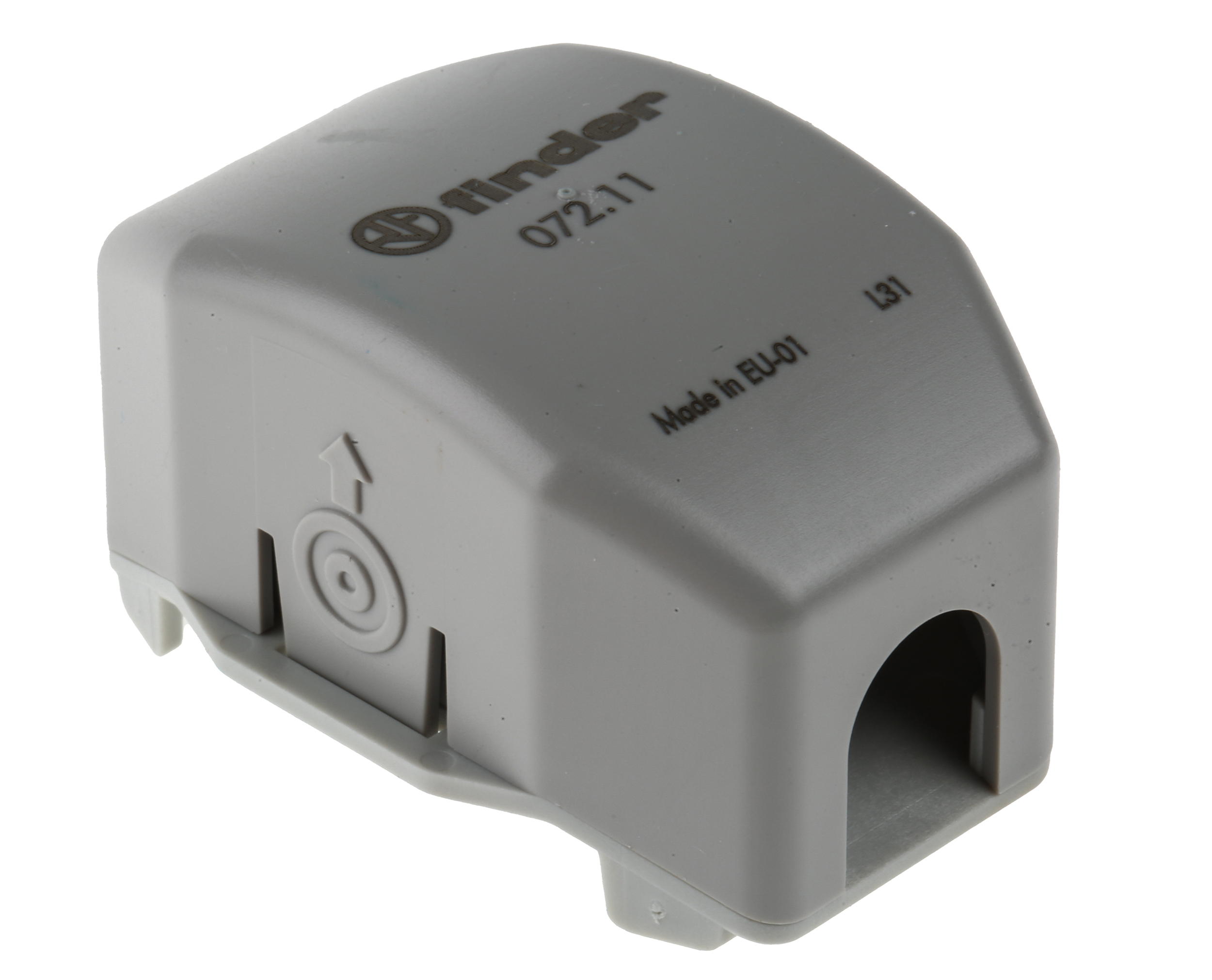 Finder 72 Series Sensor Floor Water Sensor, Relay Output, Surface Mount, Stainless Steel Body