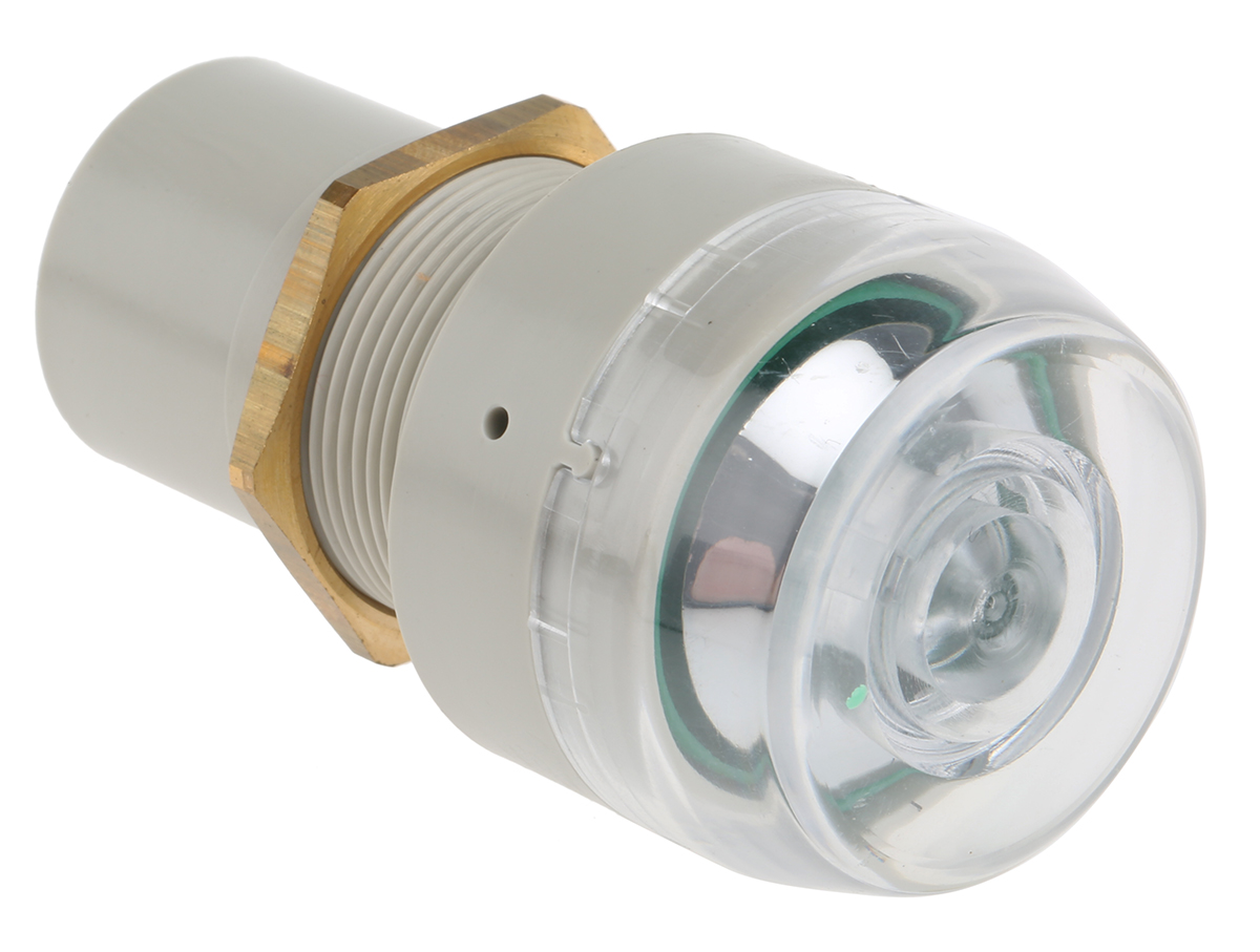 Crouzet Green Panel Mounting Visual Indicator, 8bar, 4 mm inlet port, 22.5mm mount hole