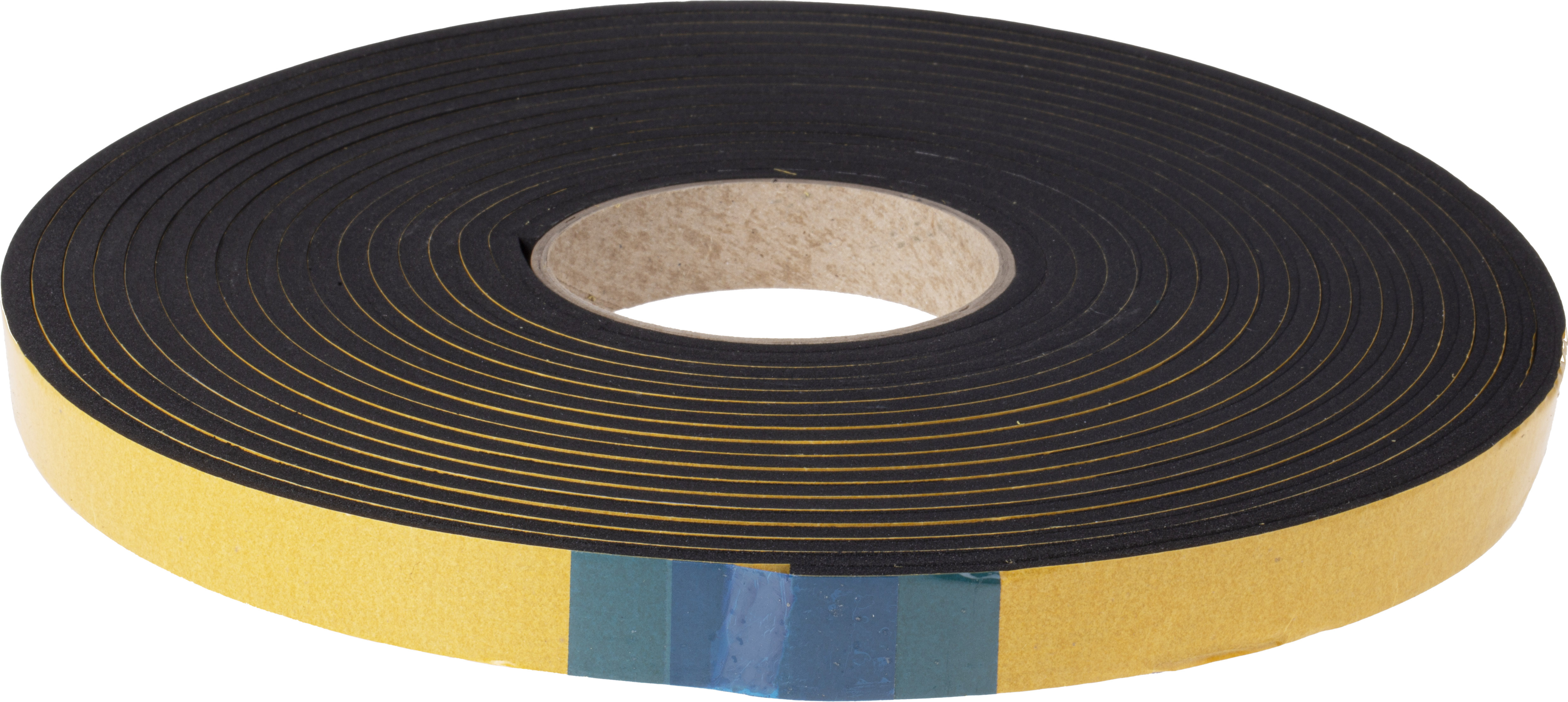 RS PRO Black Foam Tape, 20.0mm x 10.0m, 5.0mm Thick