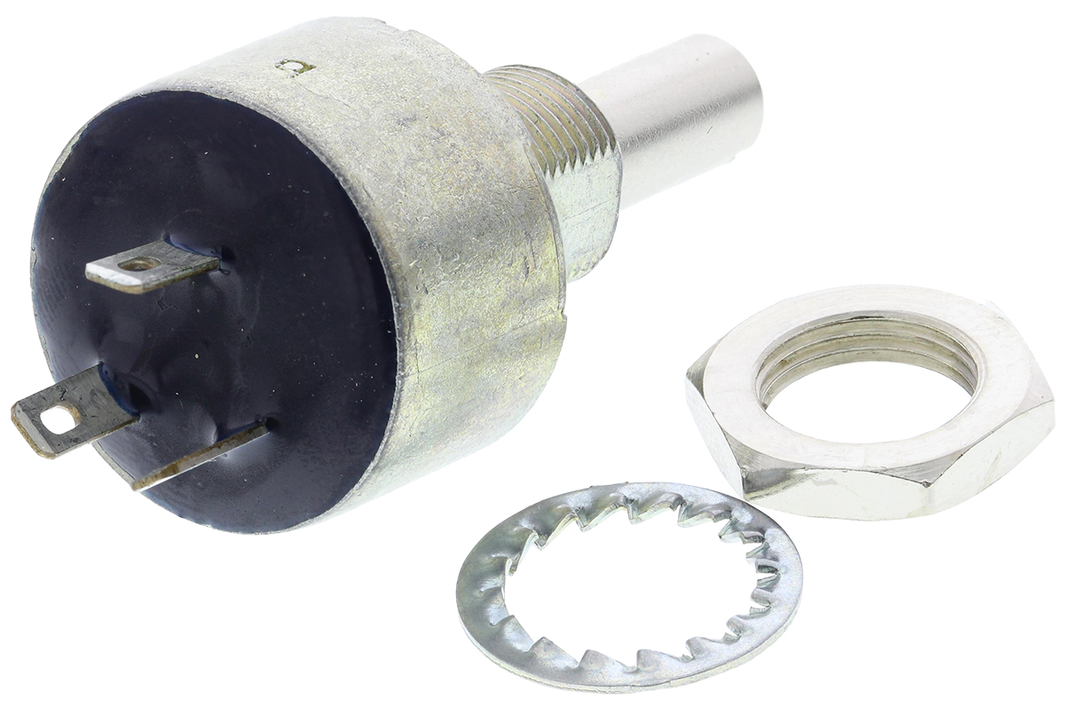 Vishay PE30 1kΩ Rotary Potentiometer 1-Gang Panel Mount, PE30L0FL102KLB