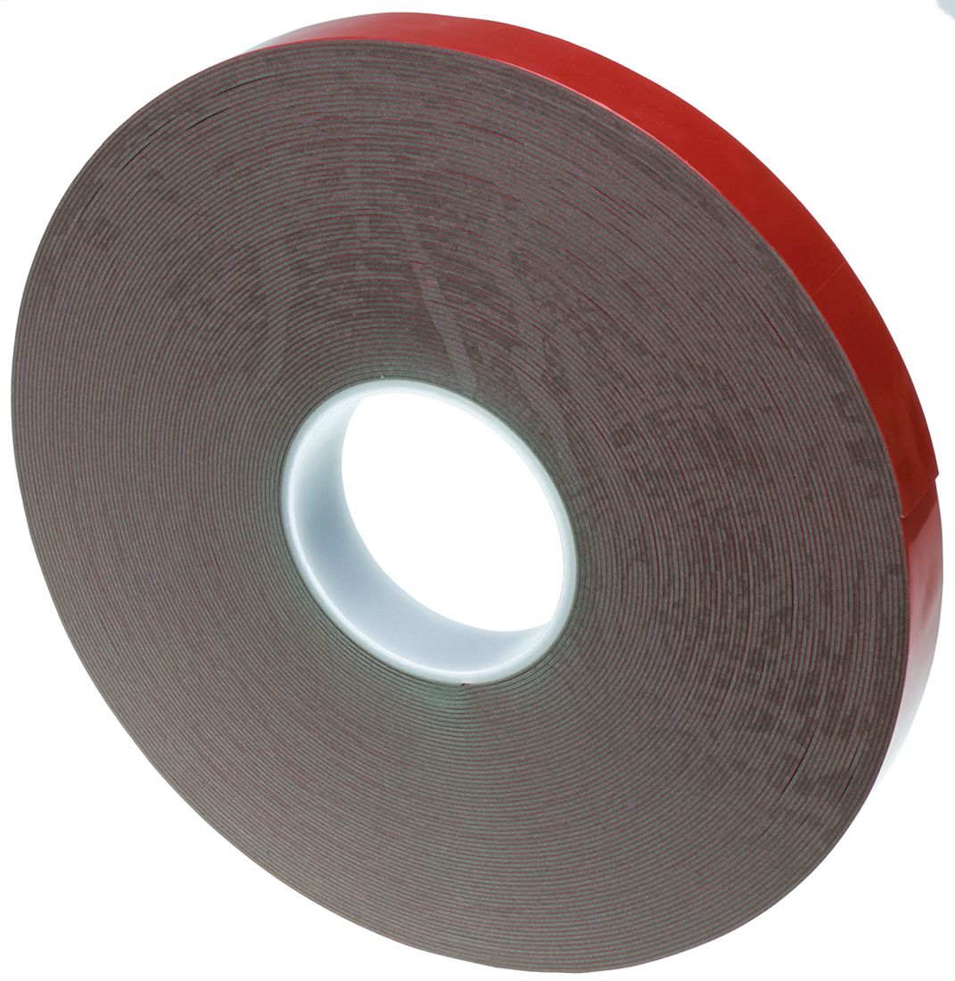 Hi-Bond VST4110G-25 Grey Foam Tape, 25.0mm x 33.0m, 1.10mm Thick