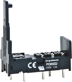 Sensata Crydom ED Series 5 Pin 250V PCB Mount Relay Socket, for use with ED Series