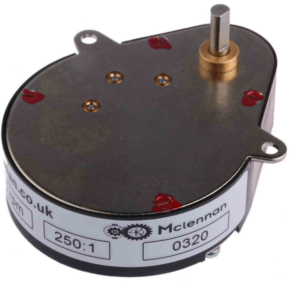 McLennan Servo Supplies Ovoid Gearbox, 250:1 Gear Ratio, 0.8 Nm Maximum Torque, 20rpm Maximum Speed