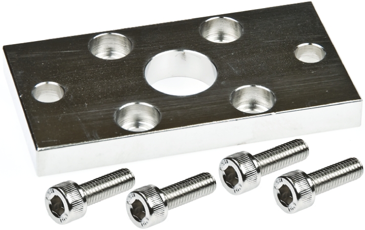 SMC Flange C55-F063, To Fit 63mm Bore Size