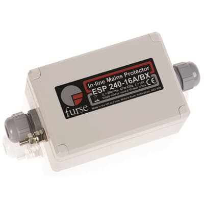 WJ Furse, ESP 240 Surge Protection Device 280 V Maximum Voltage Rating 10kA Maximum Surge Current Low Current Mains