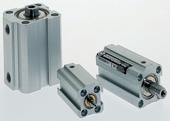 Norgren Pneumatic Compact Cylinder - 25 mm Bore, 20 mm RM/92000/M Series, Double Acting Acting