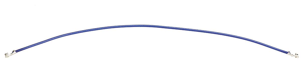 JST Female SPH to Female SPH Crimped Wire, 150mm, 0.14mm², Blue
