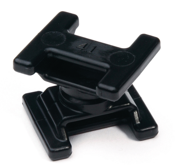 HellermannTyton Black Nylon Adjustable clip, 76mm Max. Bundle
