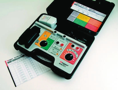 Megger 1002-224 Calibration Check Box, Test Type Continuity, Insulation, Loop, PFC, RCD With RS Calibration