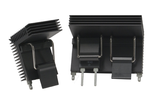 Arcol Ohmite Heatsink, IXYS I4 and CPC PAK, Ohmite CS10, TO-220, TO-247, 27 x 33.9 x 39.5mm