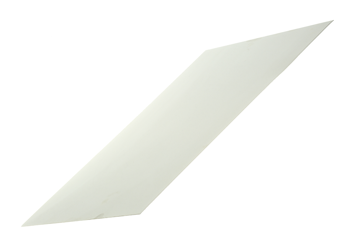 RS PRO Stainless Steel Metal Sheet 500mm x 300mm, 1mm Thick