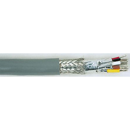 Alpha WireAlpha Essentials Coaxial Cable, 30m Cat5, Grey, SF/FTP Shielded, Unterminated PVC Sheath