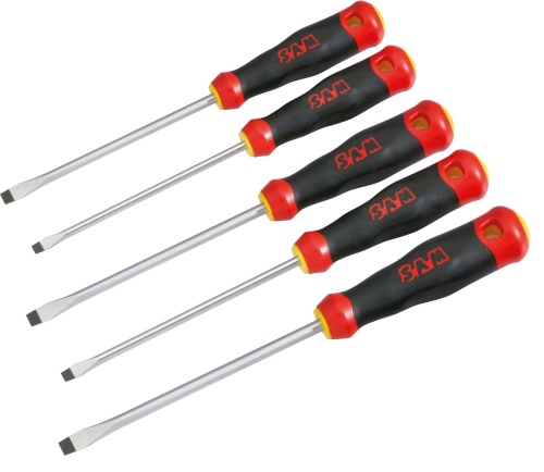 SAM Slotted Screwdriver Set, 5-Piece