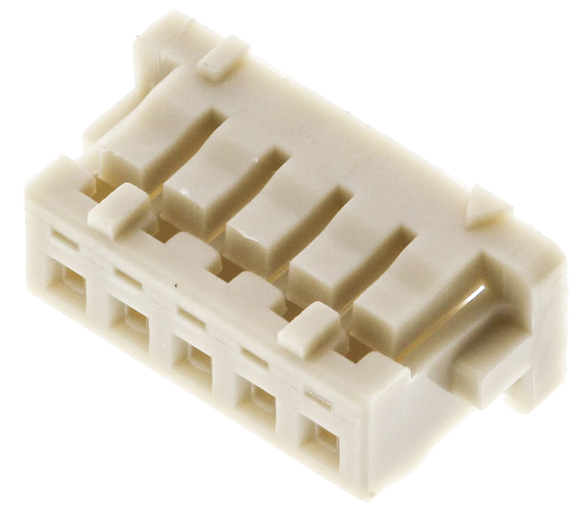 Hirose, DF13 Female Connector Housing, 1.25mm Pitch, 5 Way, 1 Row