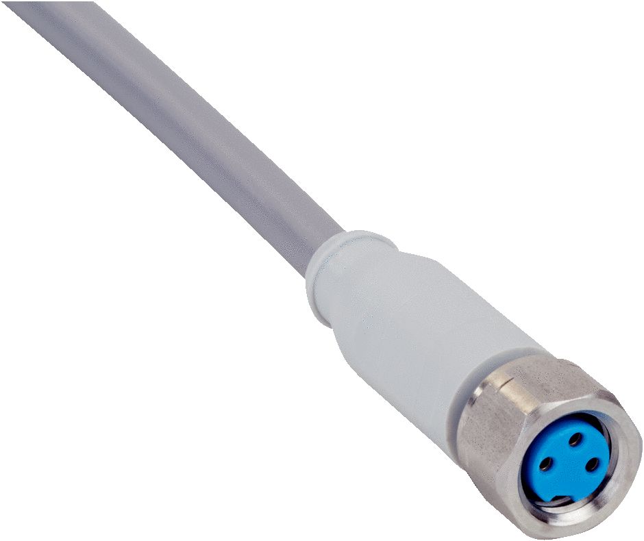 SICK Female 3 way M8 to Unterminated Free End Sensor Actuator Cable, 10 m