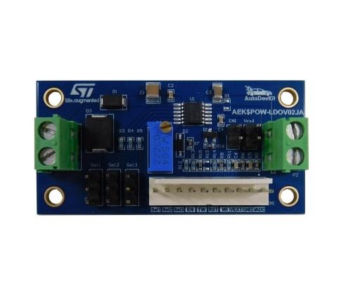 STMicroelectronics Automotive Grade LDO with Configurable Output Voltage and Diagnostic Evaluation Board for L99VR02J