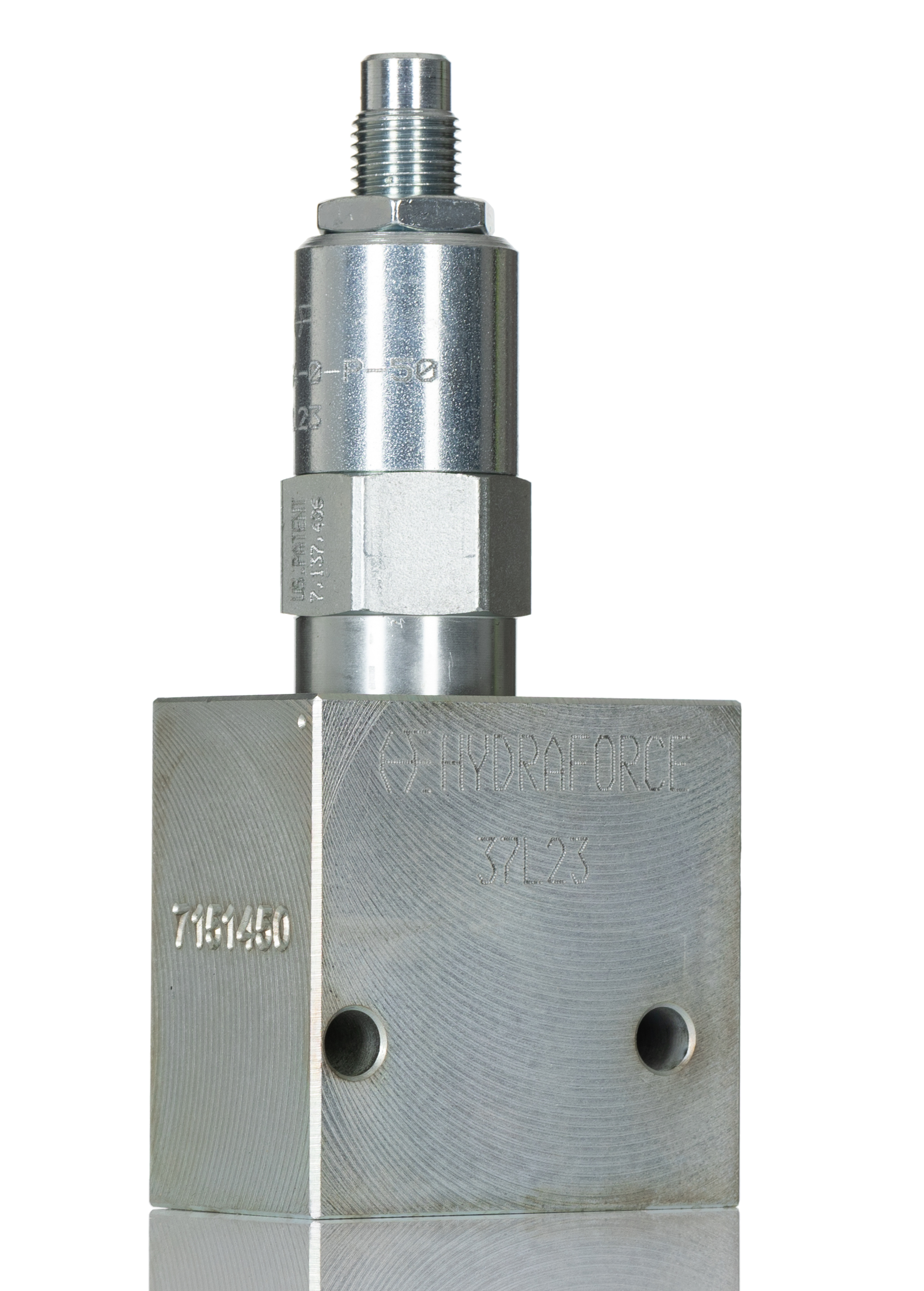 HydraForce Inline Mounting Hydraulic Relief Valve, RV50-26A-4BD-P-50, G 1/2, 345bar