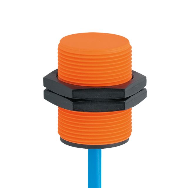 ifm electronic Inductive Threaded Barrel Proximity Sensor, M30, 10 mm Detection, NAMUR NC, 7.5 → 30 V dc