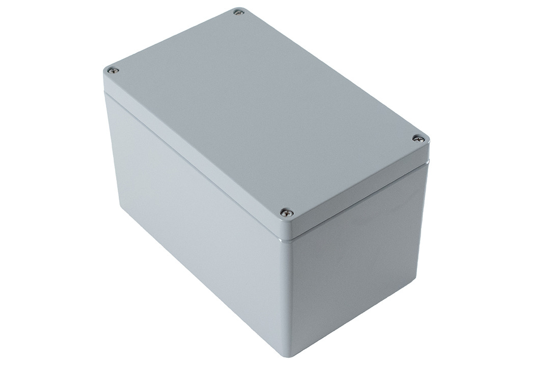 Hammond 1590Z Series Grey Die Cast Aluminium Alloy General Purpose Enclosure, IP68, 260 x 160 x 160mm
