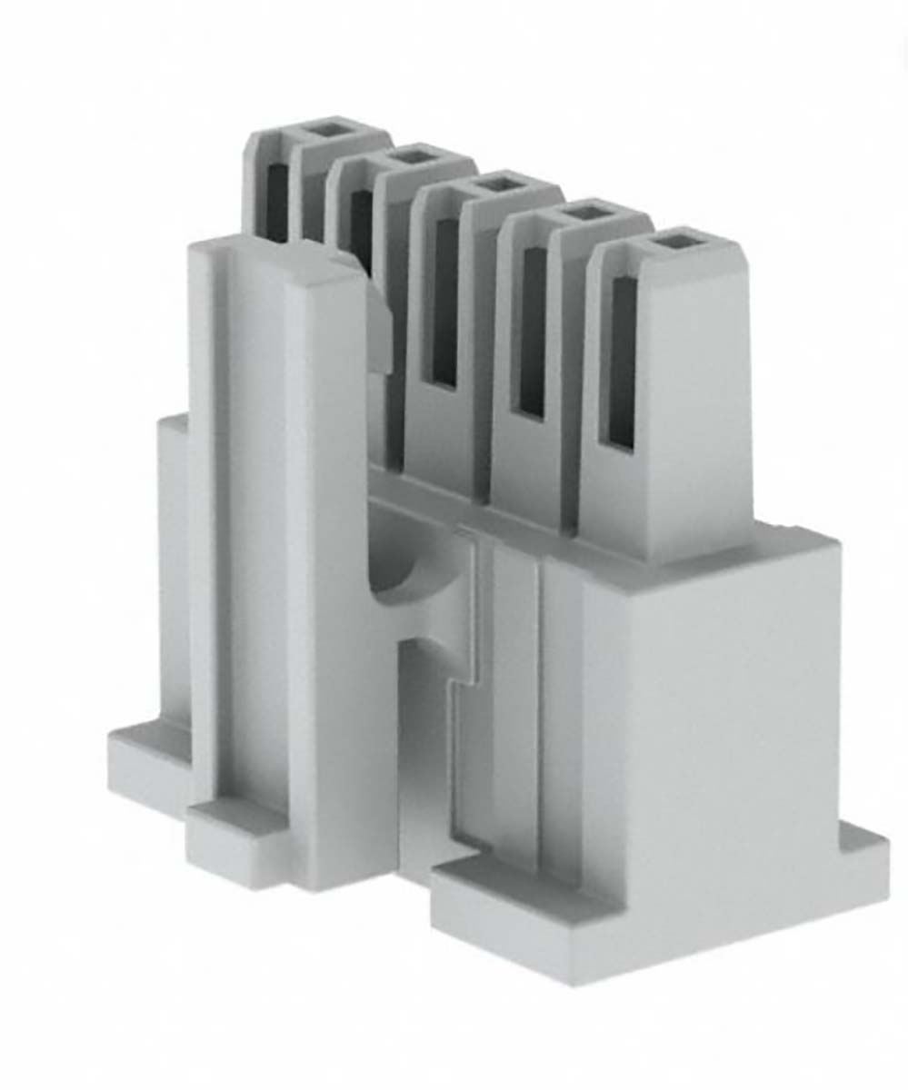 Samtec, IPD1 PCB Connector Housing, 2.54mm Pitch, 16 Way, 2 Row Top Entry