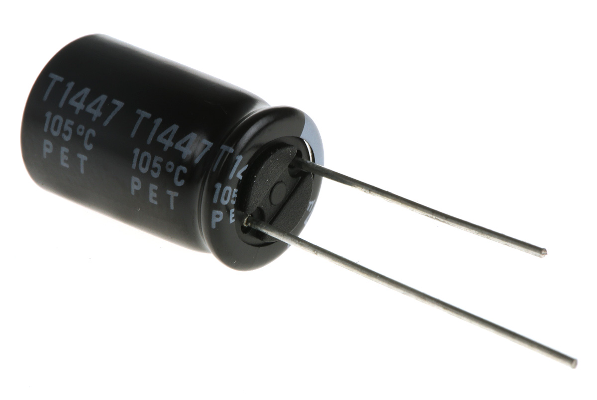 Rubycon 4.7μF Aluminium Electrolytic Capacitor 400V dc, Radial, Through Hole - 400BXC4R7MEFC10X16