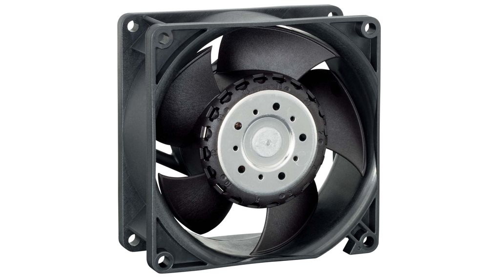 ebm-papst Axial Fan, 24 V dc, dc Operation, 146m³/h, 2 → 14.5W, 480mA Max, 92 x 92 x 38mm