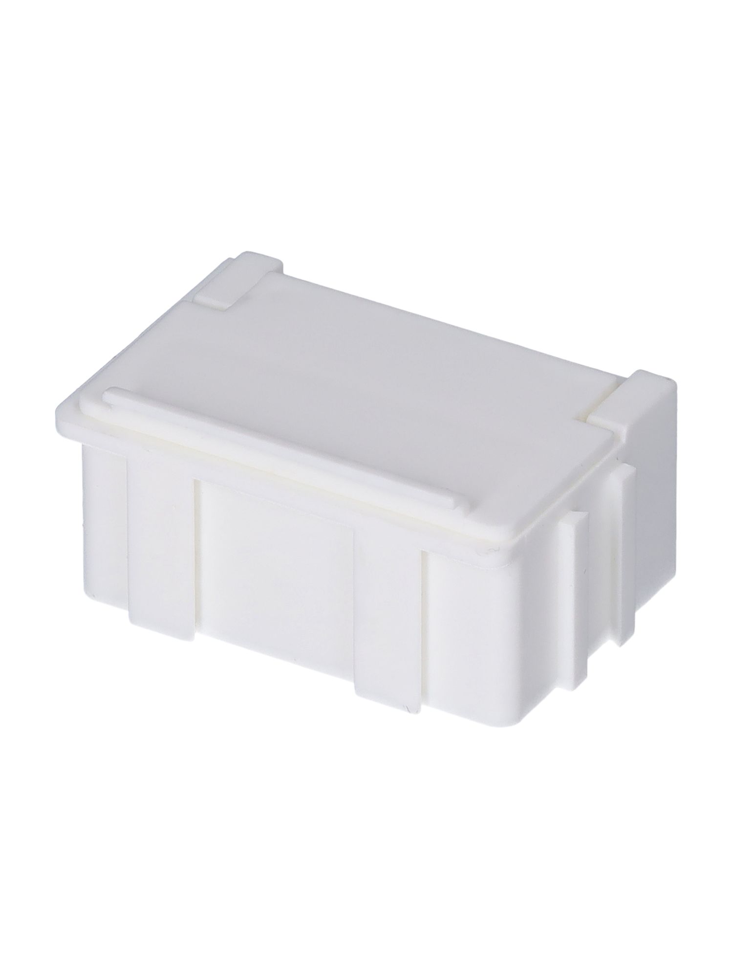 Licefa 1 Cell White SB Compartment Box, 21mm x 42.4mm x 29.4mm