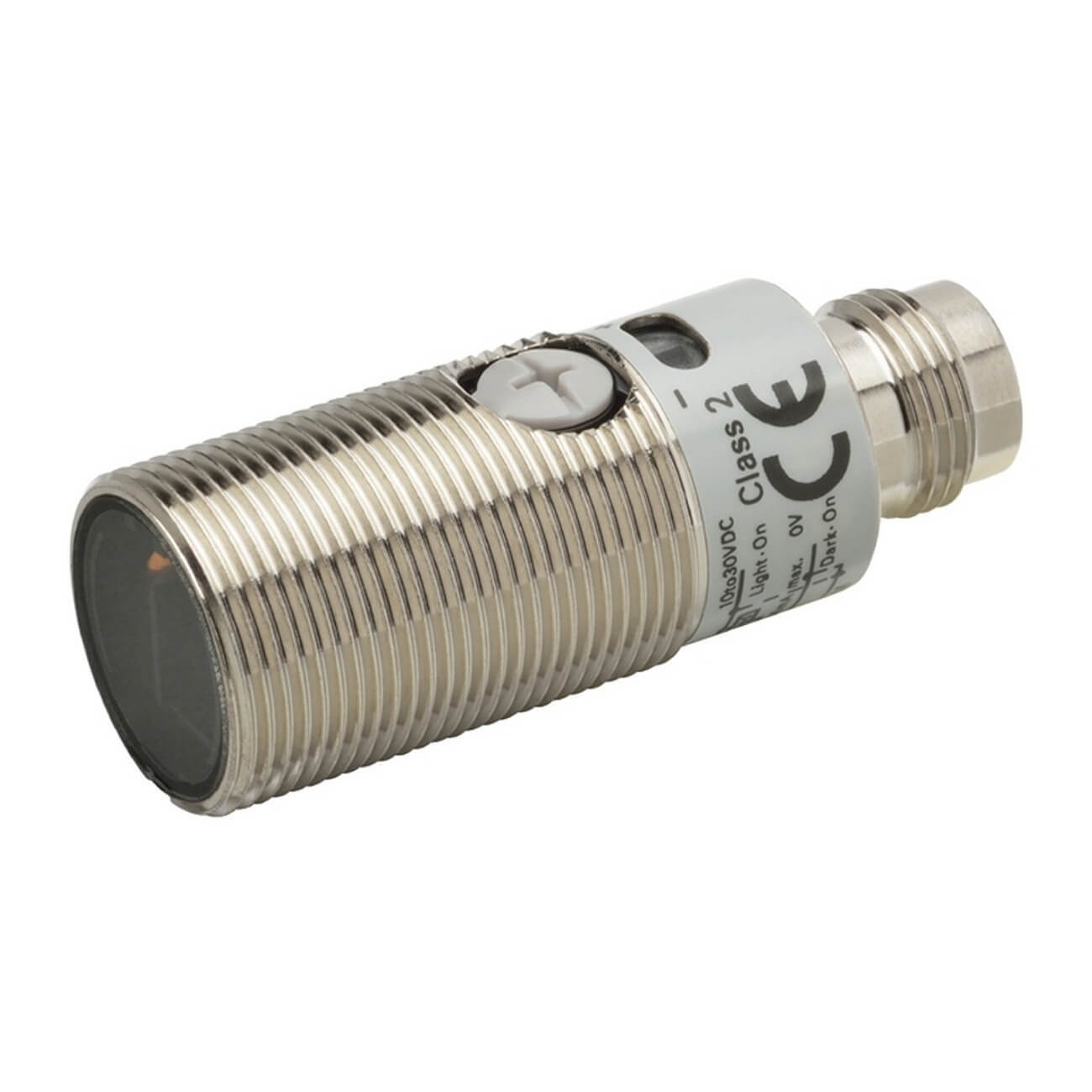 Omron Diffuse Photoelectric Sensor, Cylindrical Sensor, 300 m Detection Range