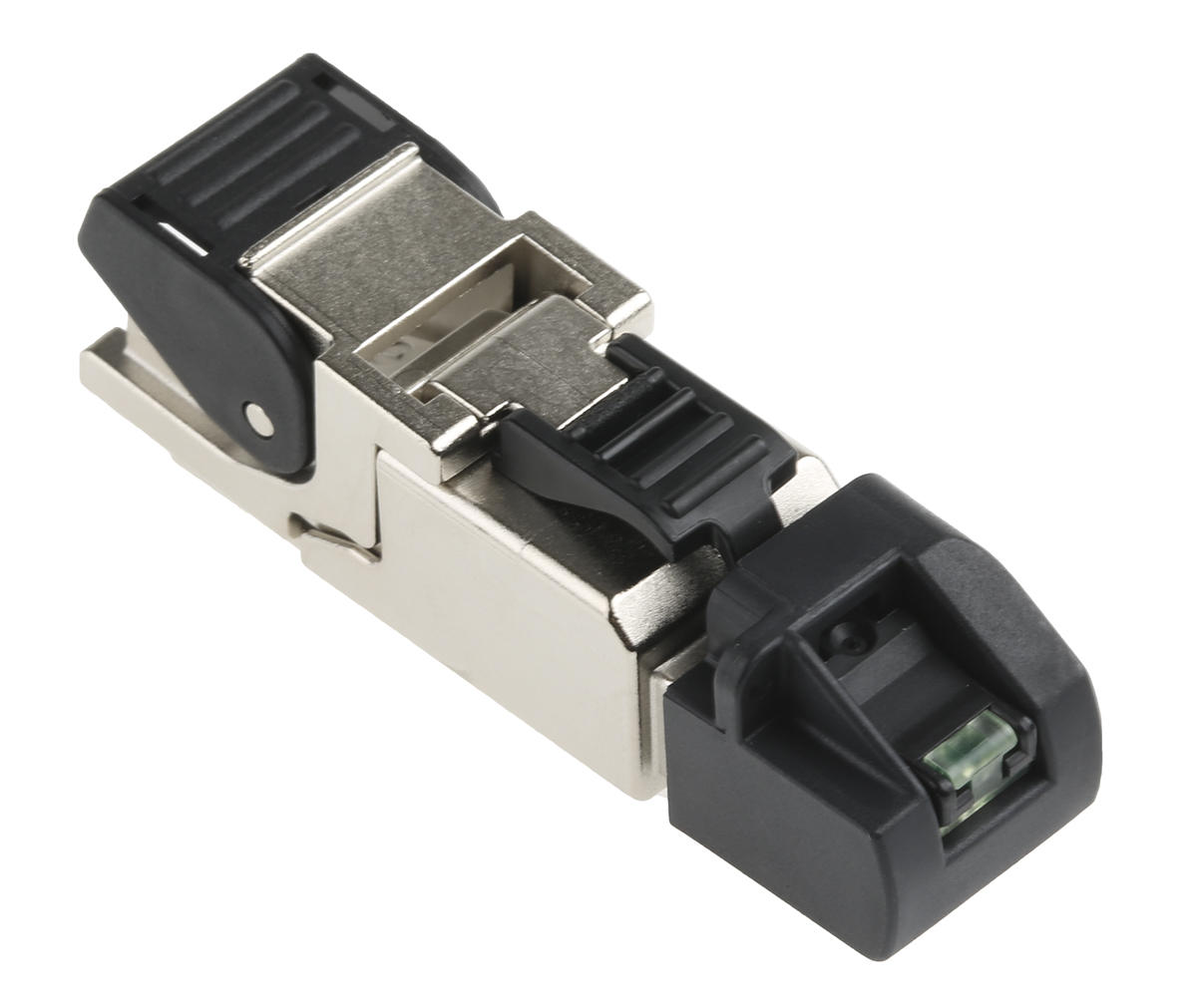 Telegartner MFP8 Series Male RJ45 Connector, Cable Mount, Cat6a Straight 8P8C -Way