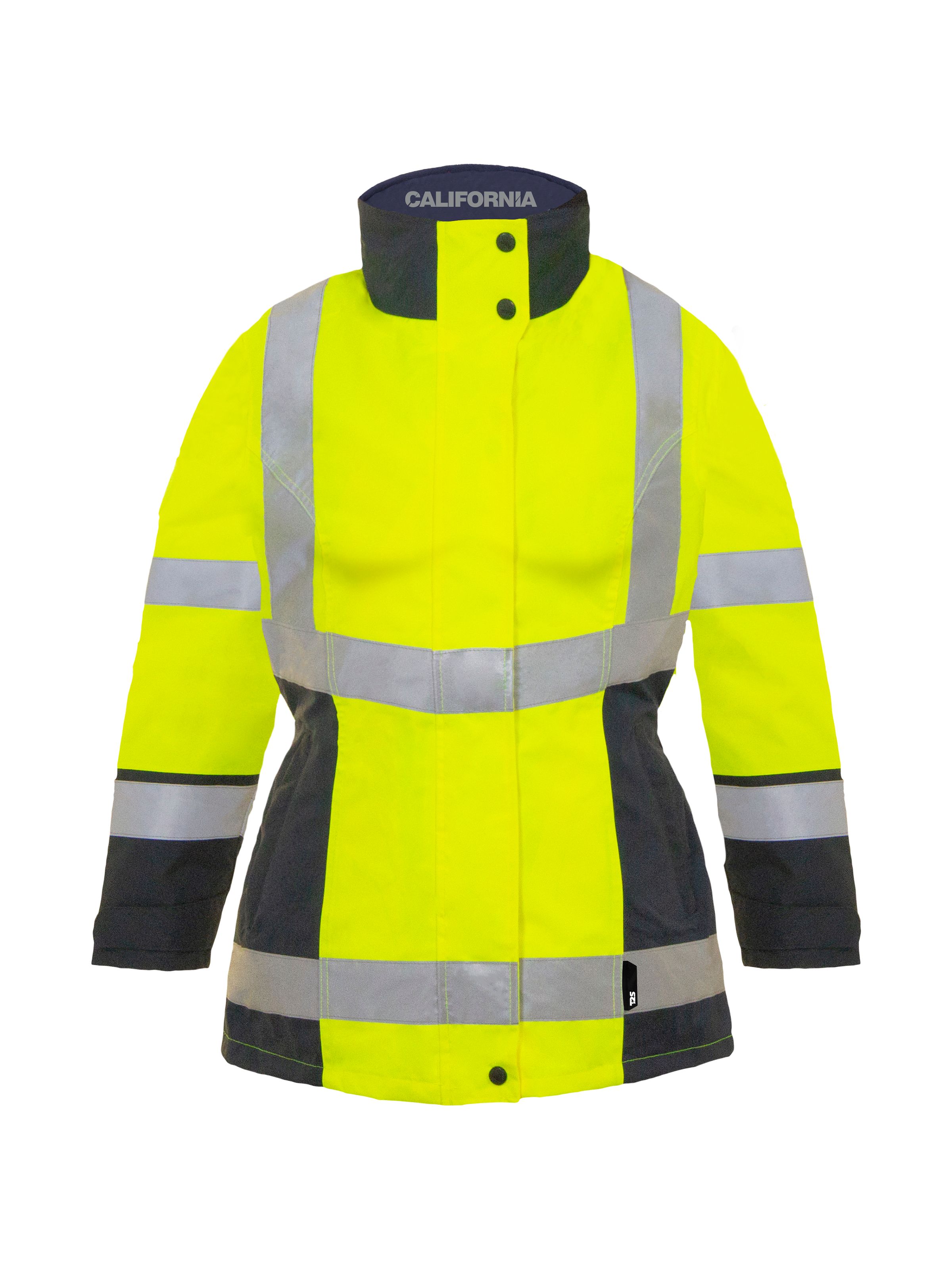 T2S California Yellow Women 4 IN 1 Parka, XS