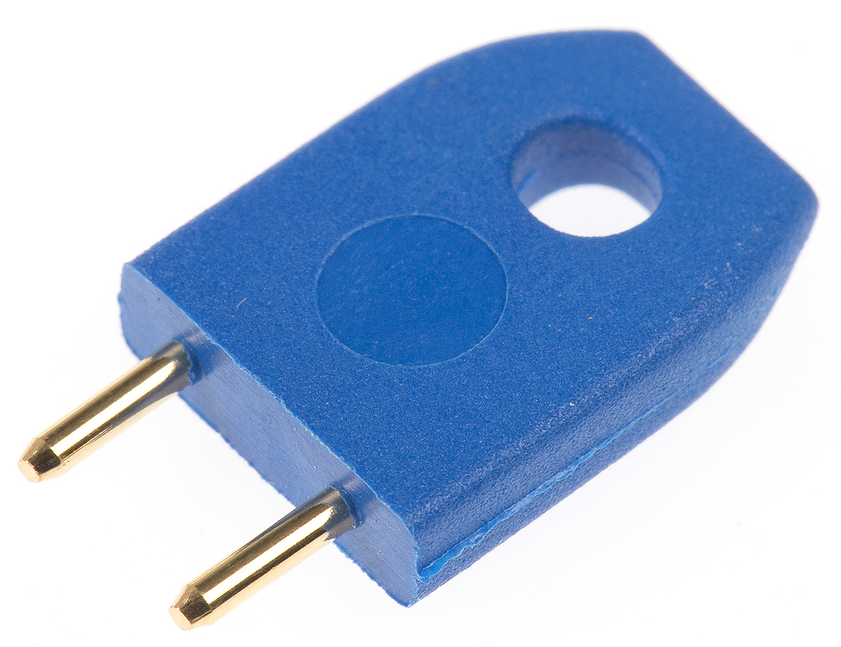 HARWIN Shorting Link Male Straight Blue Closed Top 2 Way 1 Row 5.08mm Pitch