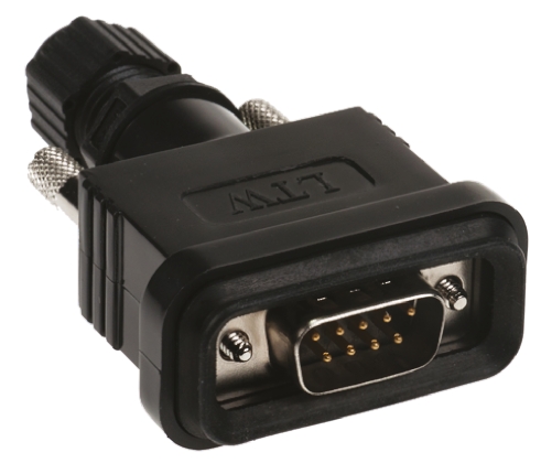 Amphenol Industrial SDB 9 Way Cable Mount D-sub Connector Plug
