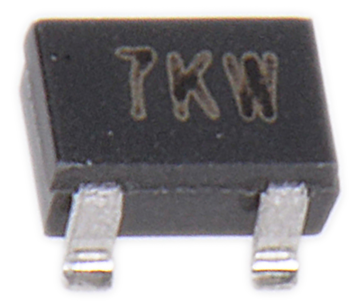 onsemi 2N7002KW Type N-Channel MOSFET, 300 mA, 60 V Enhancement, 3-Pin SOT-23 2N7002KW