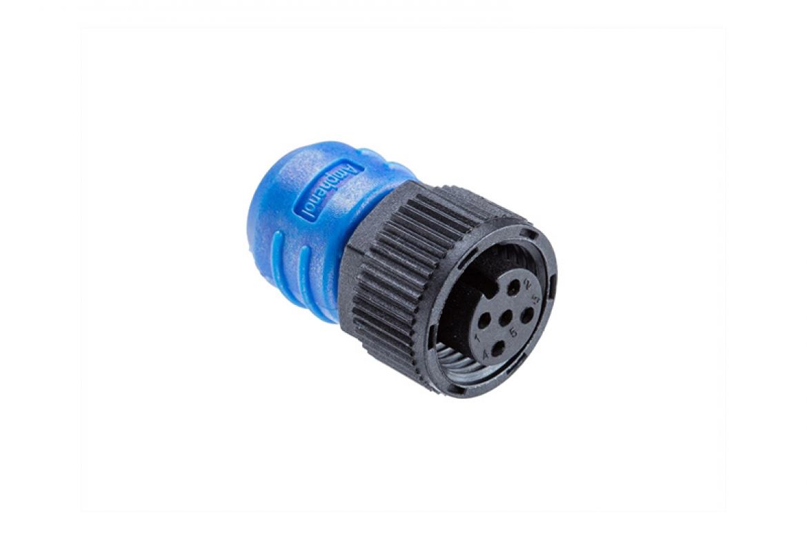 Amphenol Industrial Industrial Circular Connector, 5 Contacts, Threaded, Socket, Female, IP68, NMEA 2000 Series
