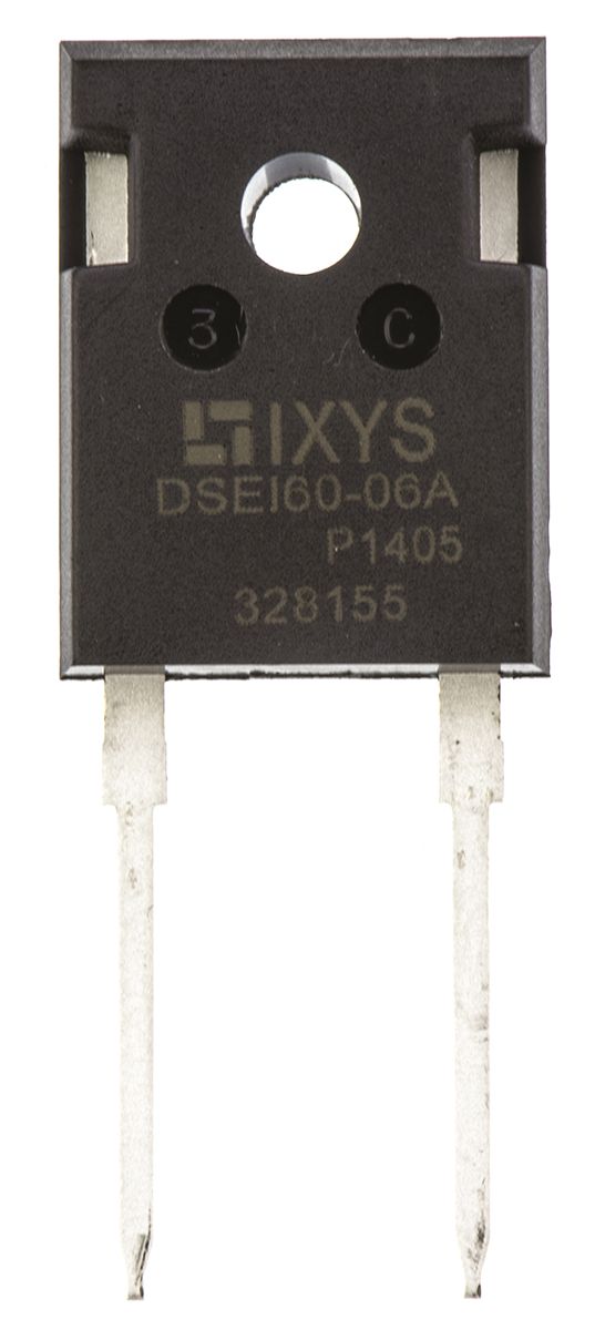 IXYS 600 V 60 A Diode Switching 2-Pin TO-247 DSEI60-06A