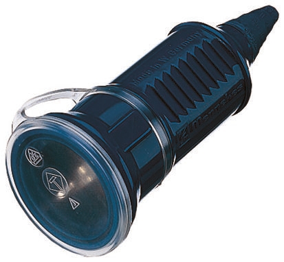MENNEKES Europe Mains Connector, 16A Blue, Cable Mount Thermoplastic Screw, 230 V