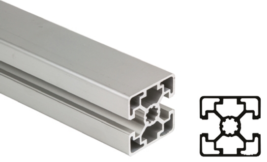 Bosch Rexroth Silver Aluminium Profile Strut, 45 x 45 mm, 10mm Groove, 1000mm Length