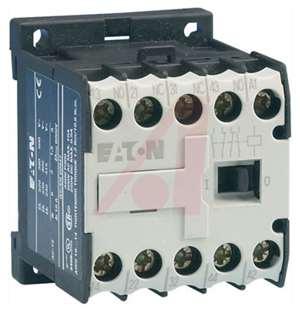 Eaton Overload Relay 4NO, 6 A Contact Rating, 24 Vac, 4P