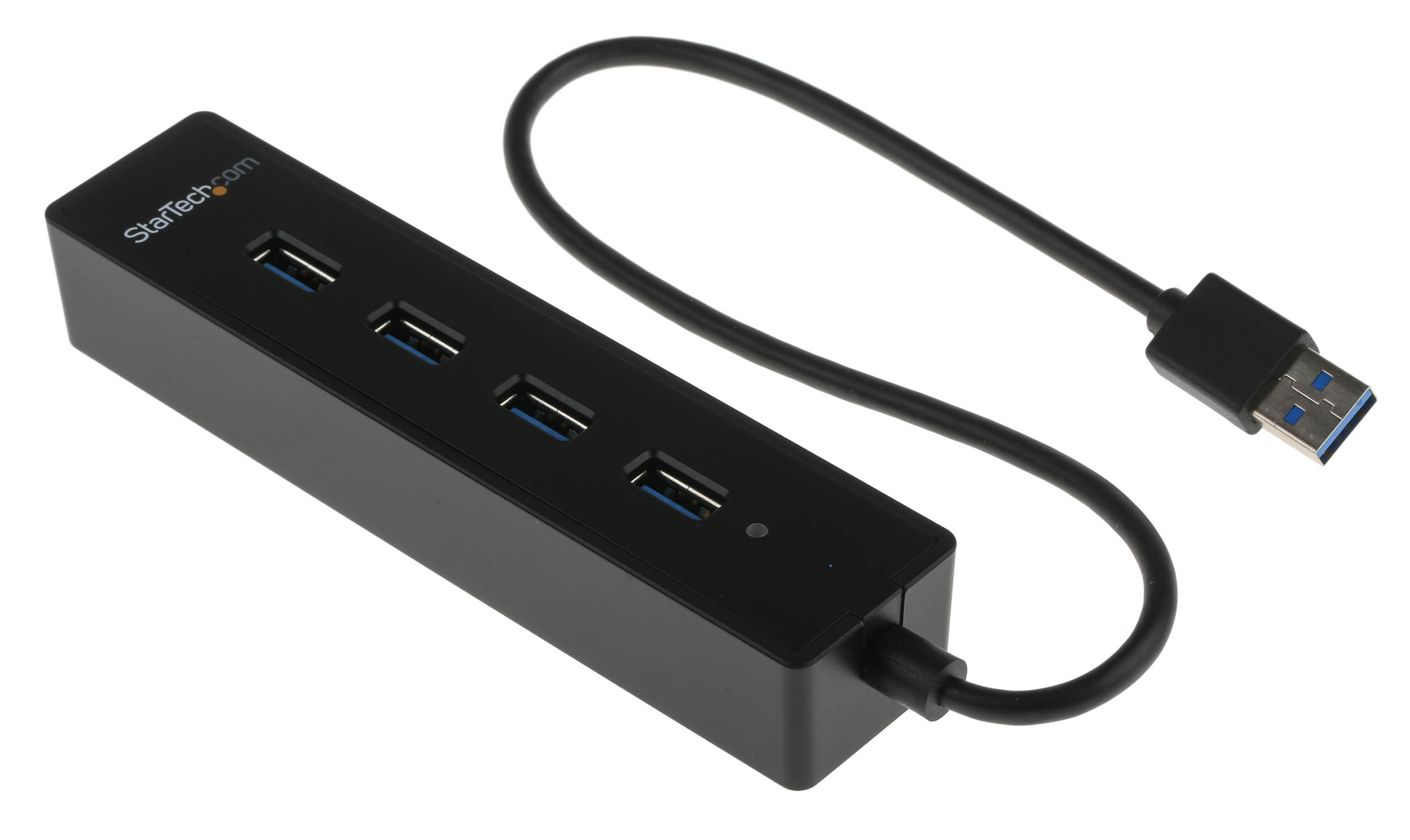 StarTech.com 4 Port USB 3.0 USB A  Hub, USB Powered, 137 x 30 x 22mm