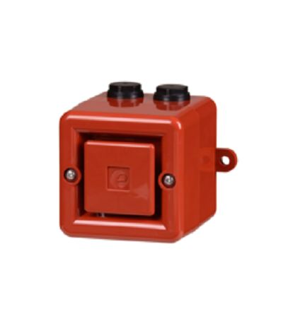 e2s A100 Series Electronic Sounder, 10 → 60 V, 110dB at 1 m, IP66, DC, 64-Tone