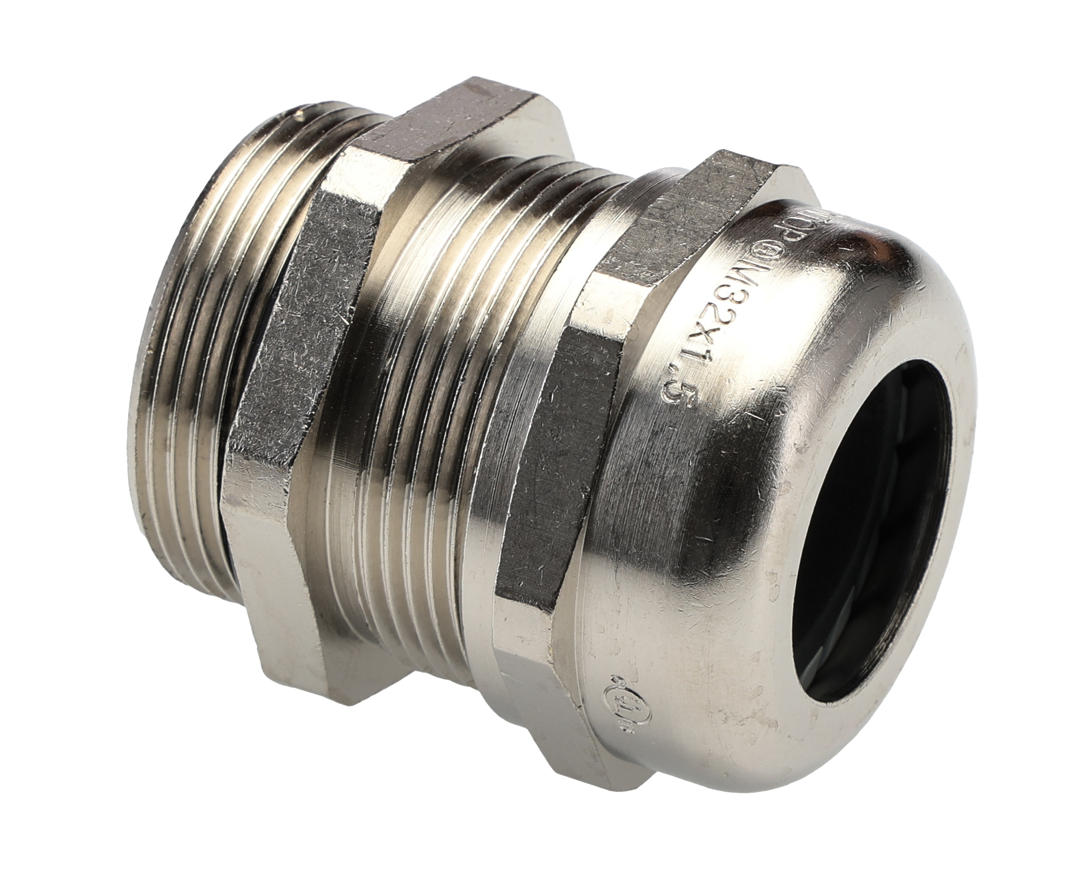 Lapp SKINTOP Series Nickel Nickel Plated Brass Cable Gland, M32 Thread, 11mm min., 21mm max., IP68